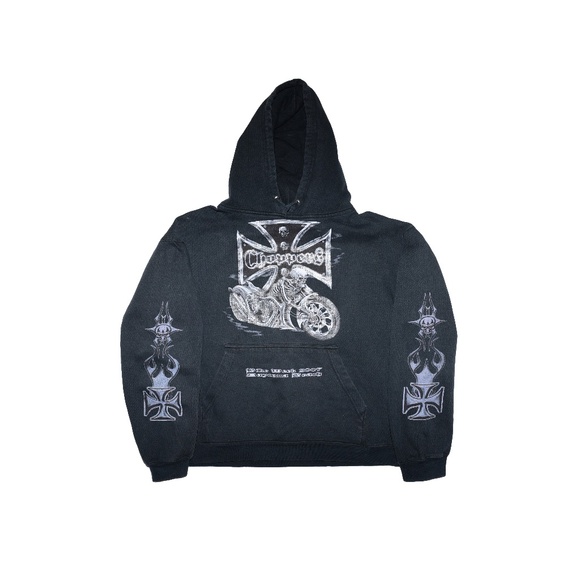 Vintage Daytona Bike Week 07' Biker Hoodie - Picture 1 of 8